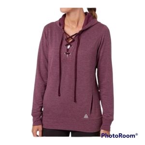 💜NWOT💜 Reebok Lace-Up Sweatshirt